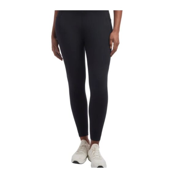 DANSKIN  YOGA PANTS BLACK SIZE M WITH POCKETS - Picture 1 of 4